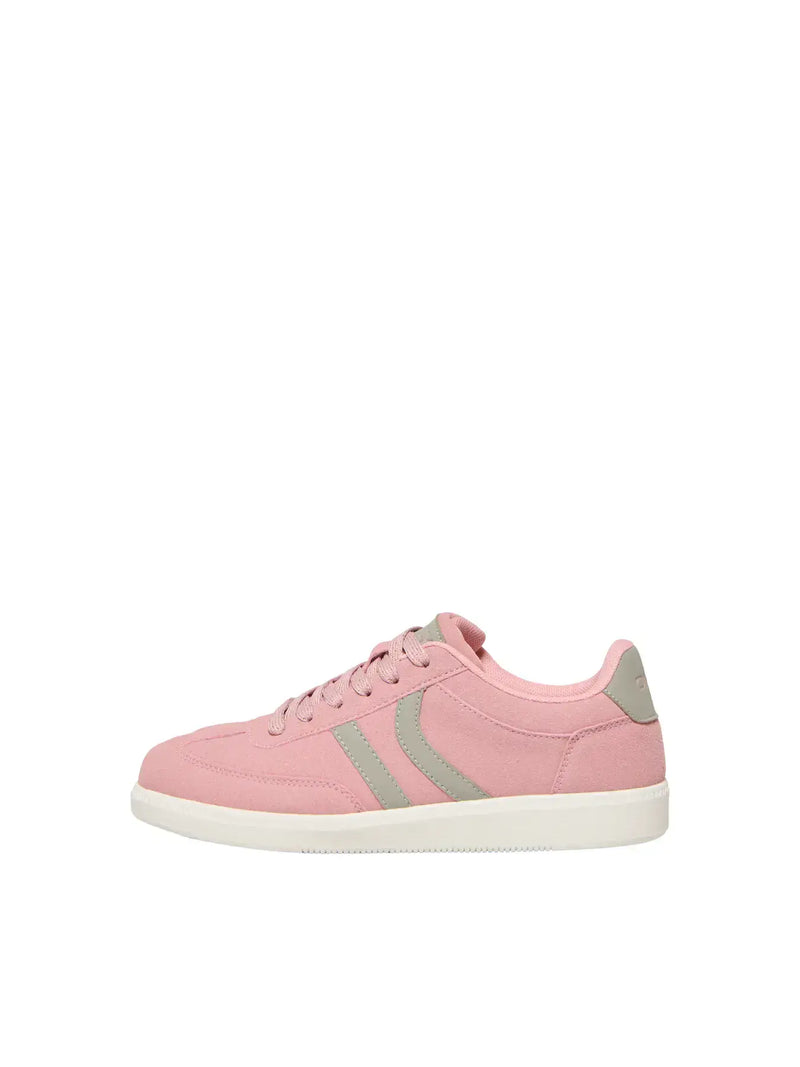 ONLY Lydie PU Sneaker | Misty Rose