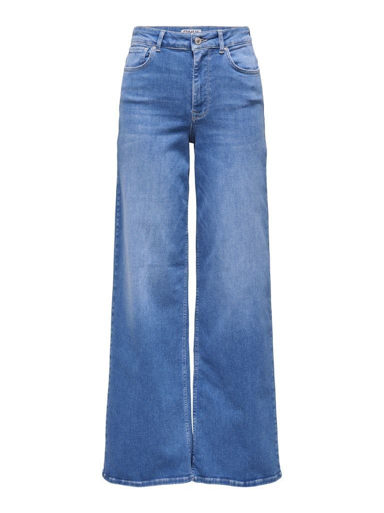 ONLY Madison Blush High Wide Denim| Bright Blue