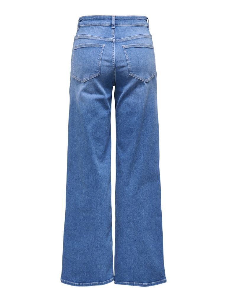 ONLY Madison Blush High Wide Denim| Bright Blue