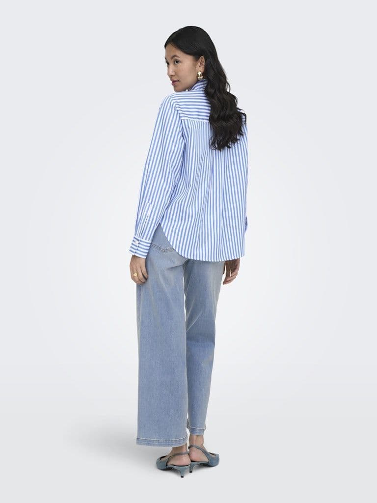 ONLY Madison Blush HW Crop  Jeans | Light Blue