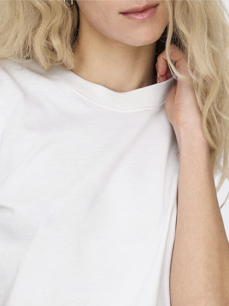ONLY Monja S/S Tee | White