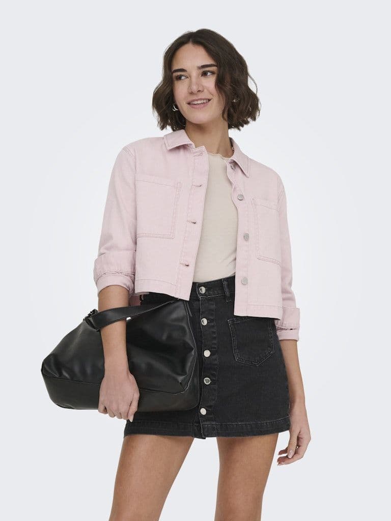 ONLY Naomi Washed Jacket  | Lilac