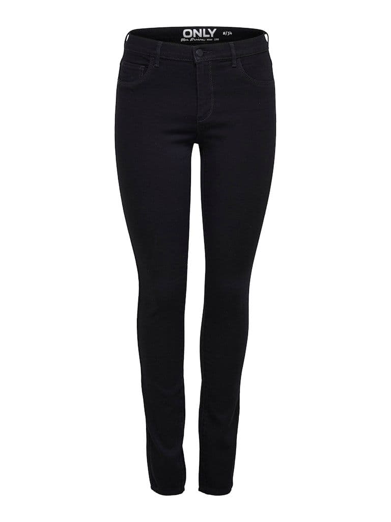 ONLY Rain Regular Skinny Jeans | Black