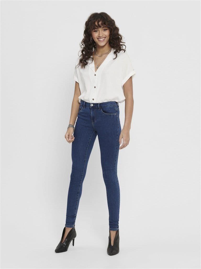 ONLY Rain Regular Skinny Jeans | Dark  Denim