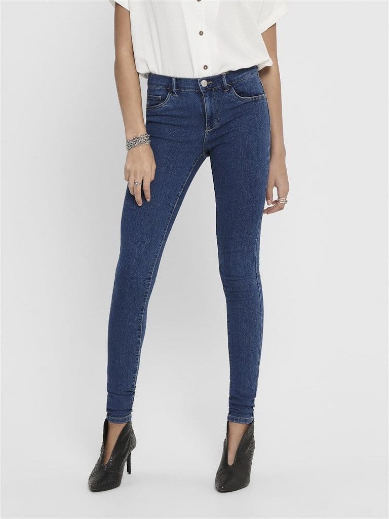 ONLY Rain Regular Skinny Jeans | Dark  Denim