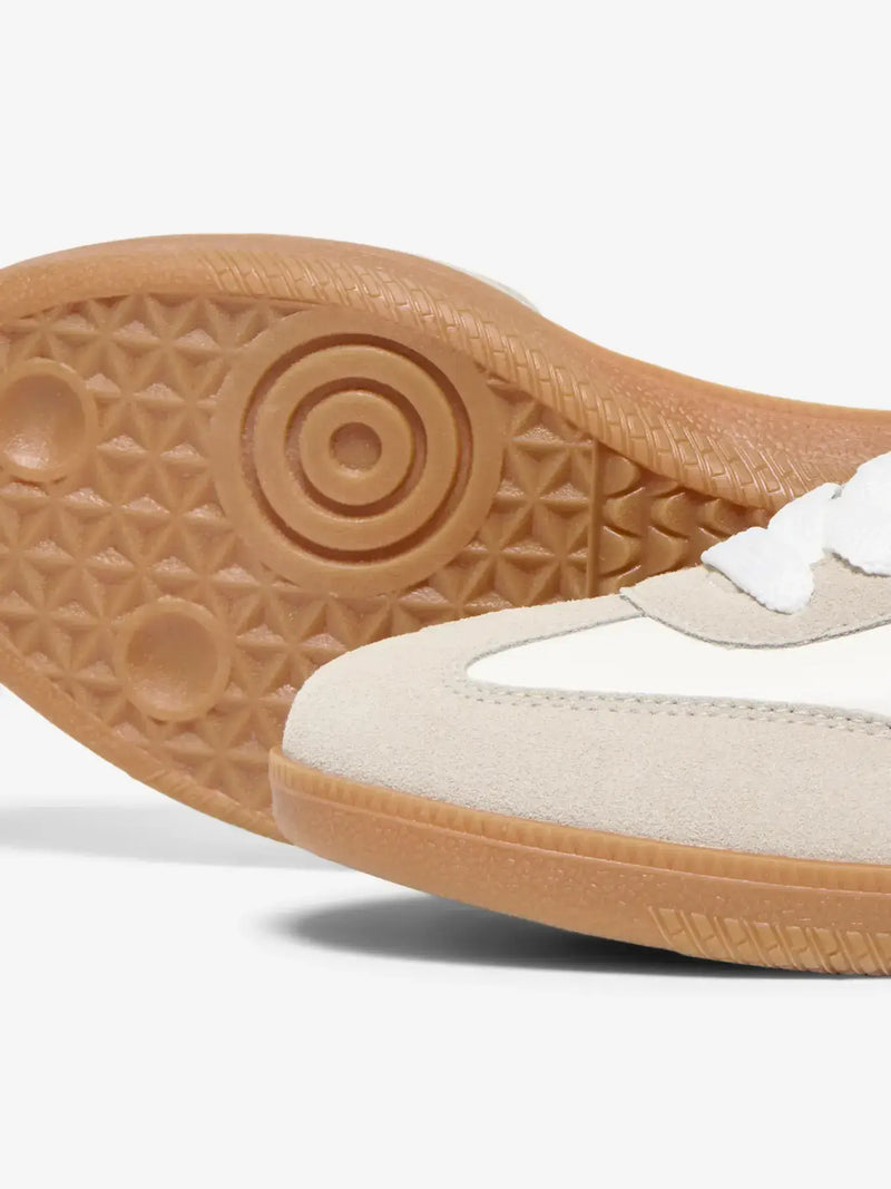 ONLY Sandra Side Glitter Sneaker | White/Silver