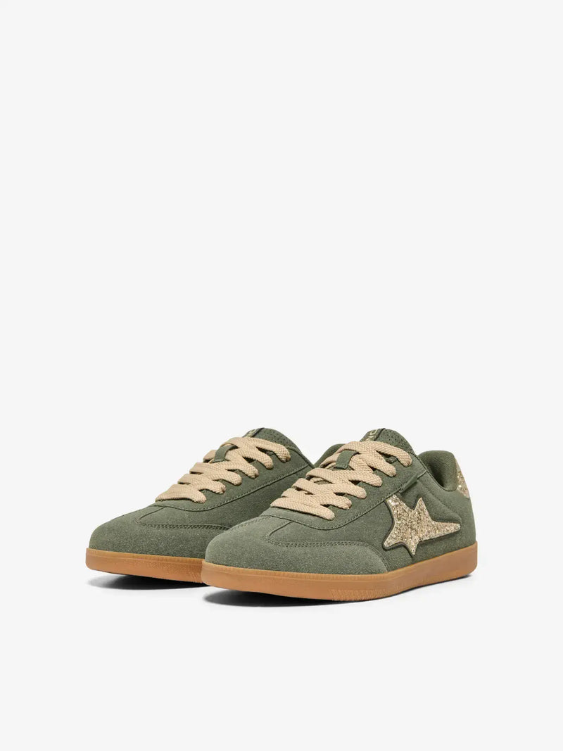 ONLY Sandra Side Glitter Sneakers | Kalamata