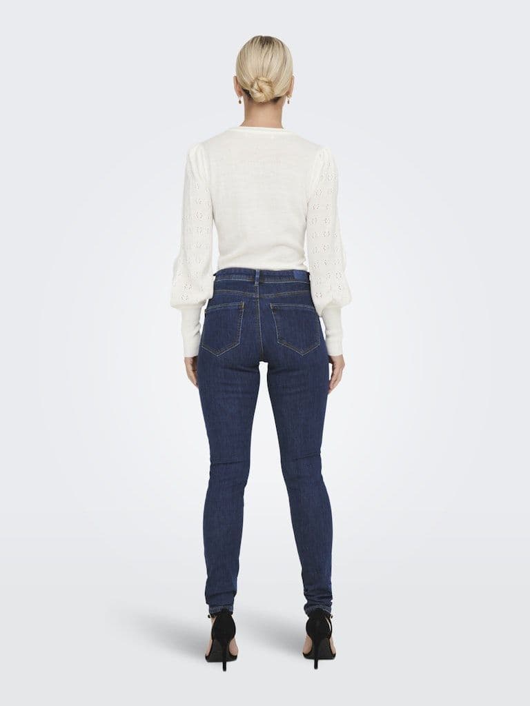 ONLY Wauw Skinny Denim Jeans | Dark Blue BJ581