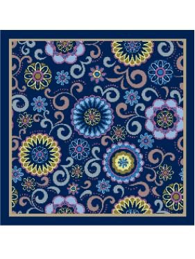 Best Angel Magnetic Pearl Neck Scarf | Navy