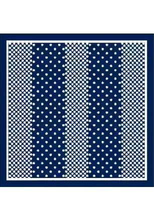 Best Angel Magnetic Pearl Neck Scarf | Navy