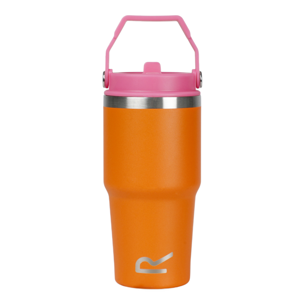RCE549  0.6 Litre Insulated Tumbler Orange Peel Pink Lemonade