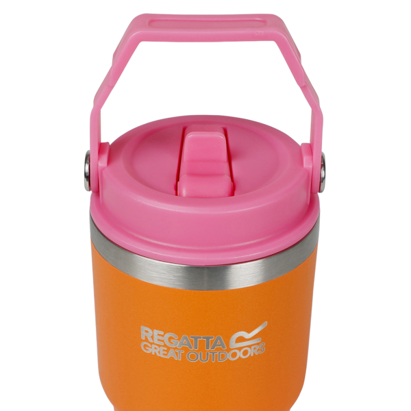 RCE549  0.6 Litre Insulated Tumbler Orange Peel Pink Lemonade