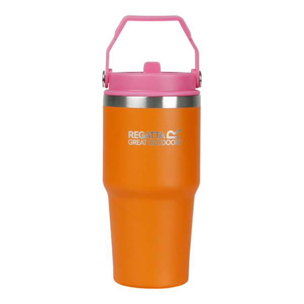 RCE549  0.6 Litre Insulated Tumbler Orange Peel Pink Lemonade
