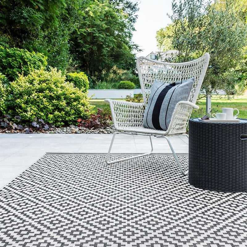 Patio Rug Diamond Mono