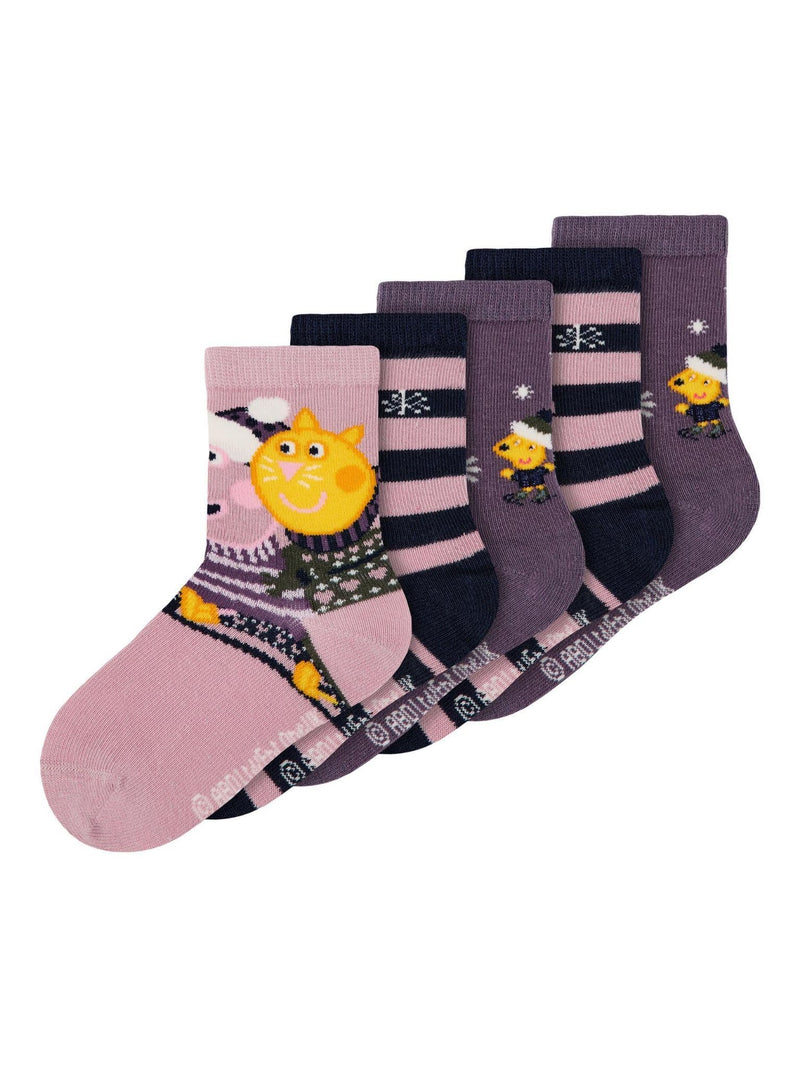 Peppapig Mini Numa 5Pack Socks Multi