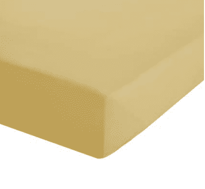 Catharine Lansfield Percale Fitted Sheet | Ochre