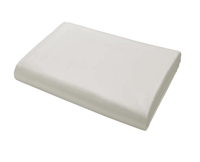 Catharine Lansfield Percale Flat Sheet | Cream