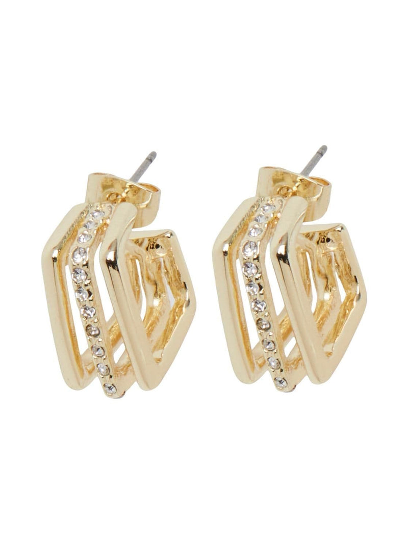 Pieces Finila D Earrings    | Gold