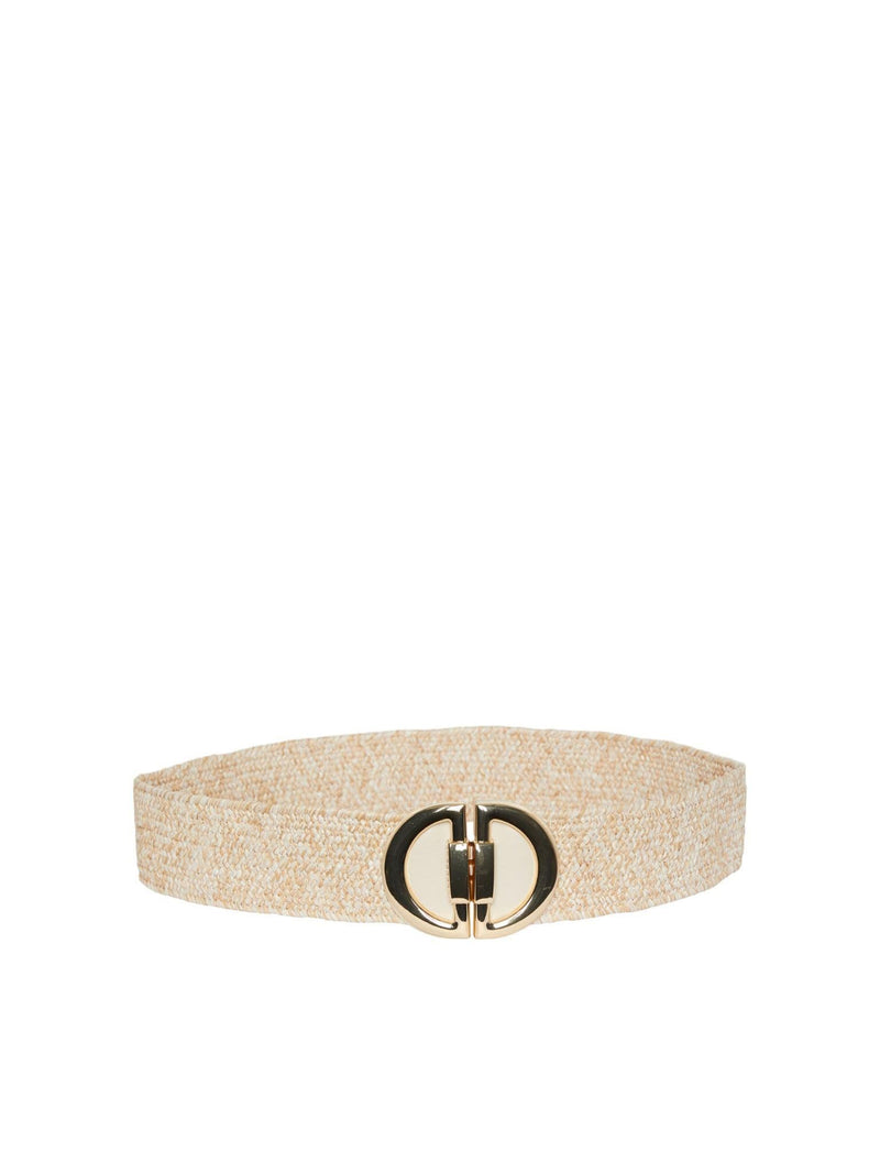 Pieces Kilja Straw Waist Belt | Natural