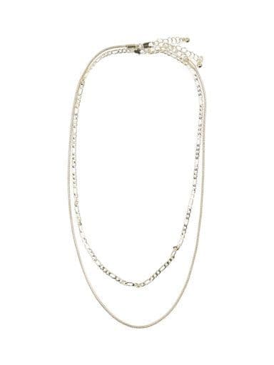 Pieces Nala Plated Necklace Pack  | Silver