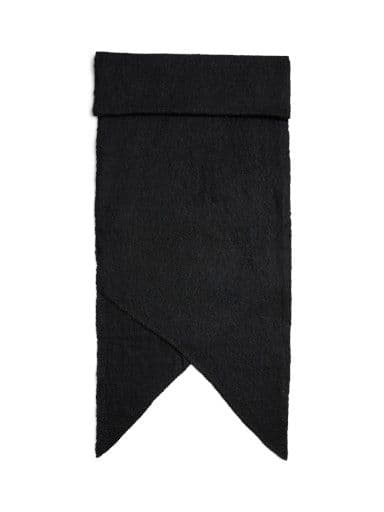 Pieces Pyron Long Scarf  | Black