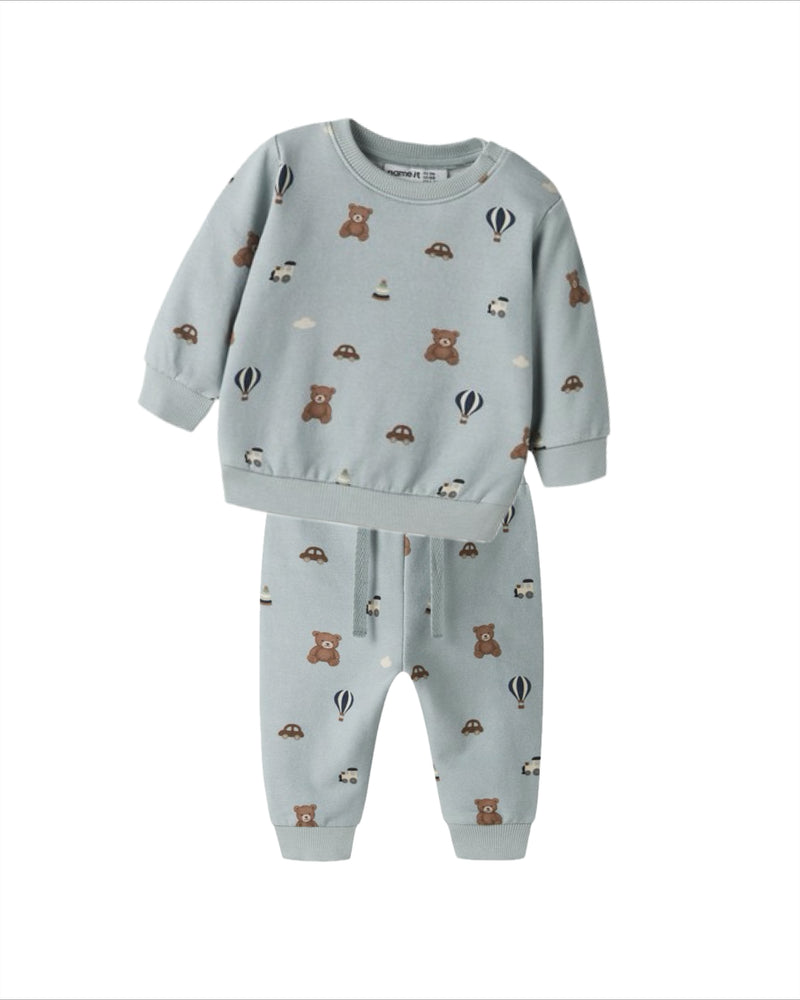 Name it Ranger Sweatshirt and Leggings Set | Sage 13261600/13261601
