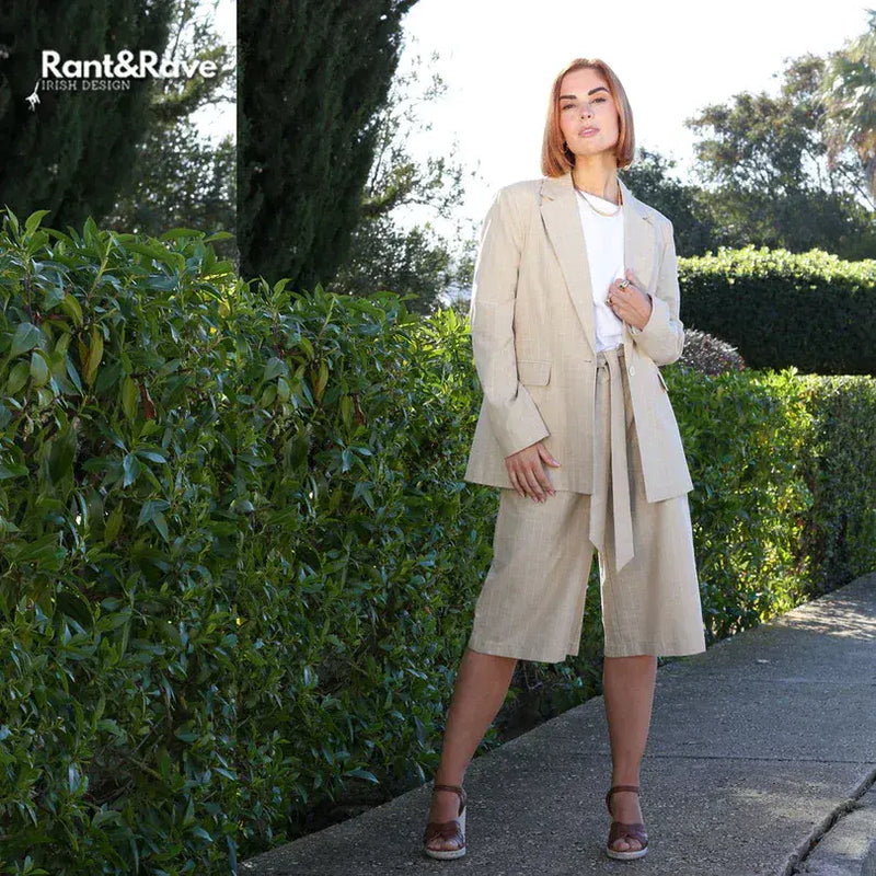 Rant & Rave Bo Blazer | Sand RR43-P34
