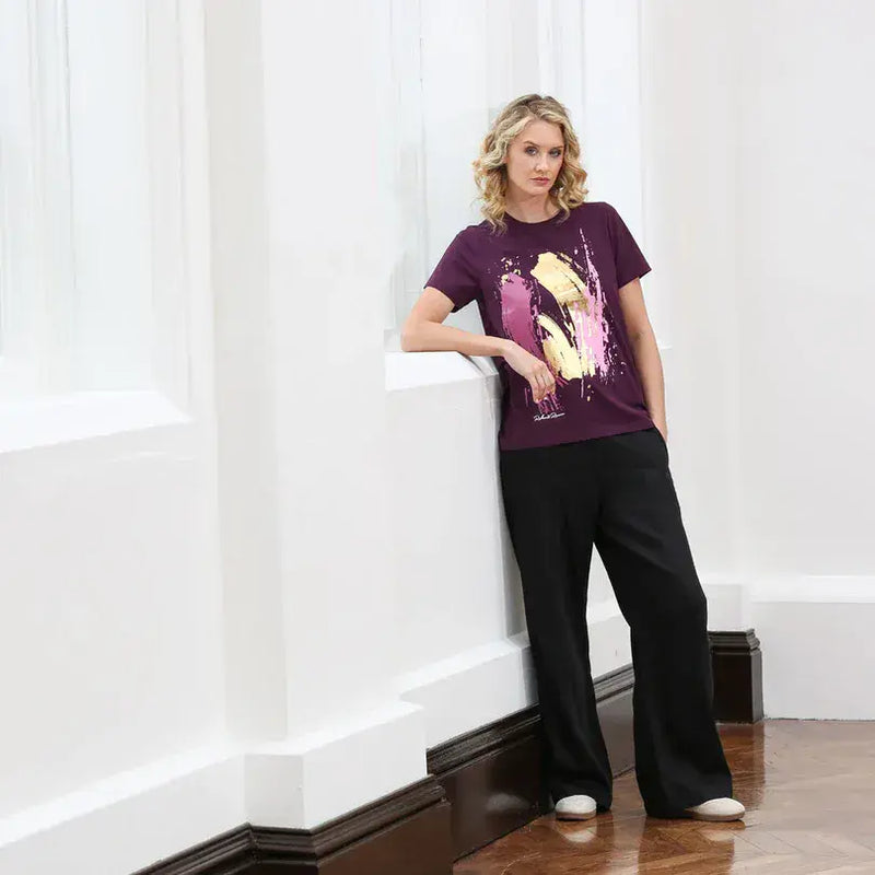 Rant & Rave Elana Trousers | Black RLX-197