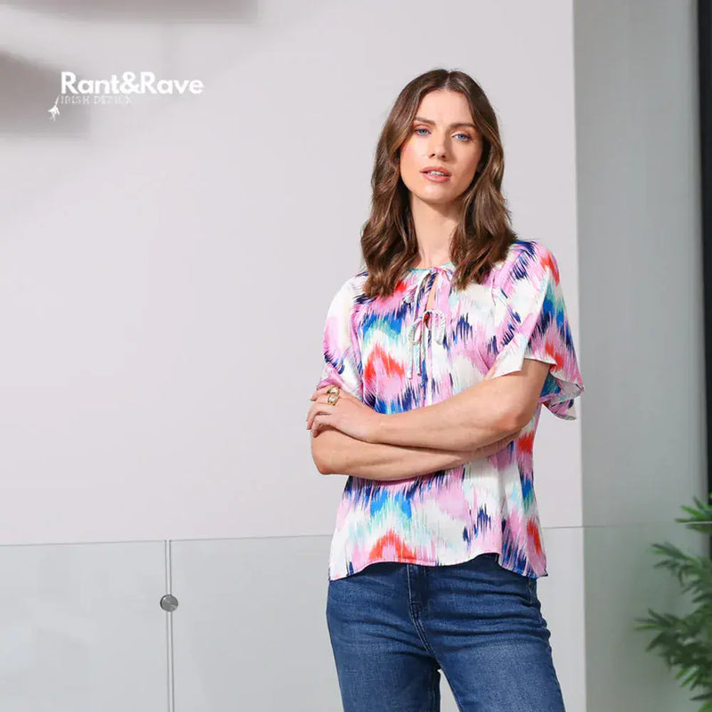 Rant & Rave Janelle Top | Pink RR41-N45