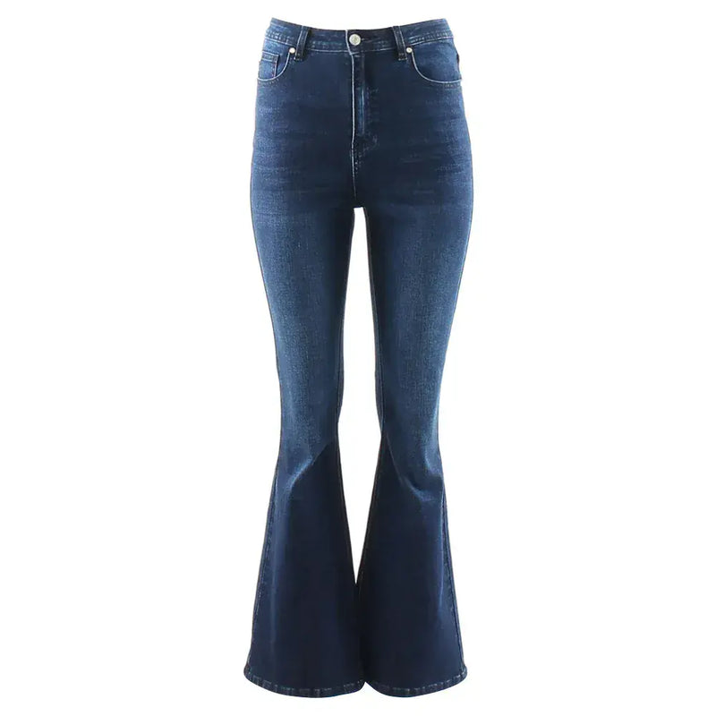 Rant & Rave Kym Flare Jeans | Dark Indigo RR42-O15