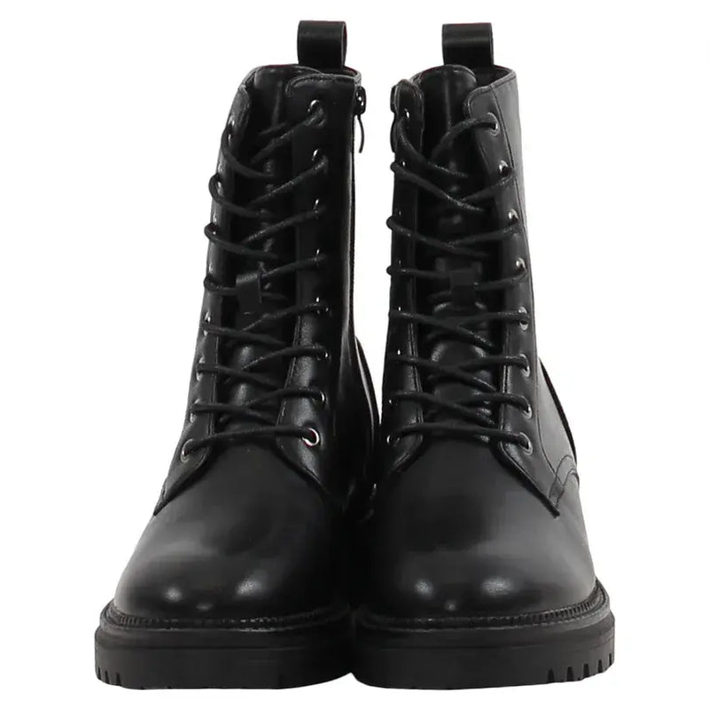 Rant & Rave Mona Flat Boots | Black RRSH-069