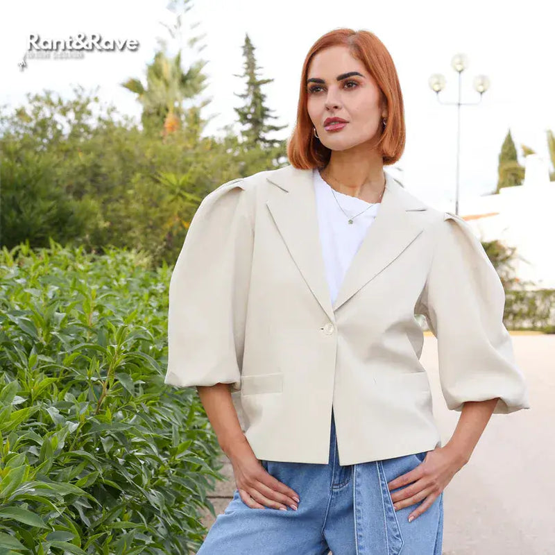 Rant & Rave Raelynn Blazer | Stone RR43-P07