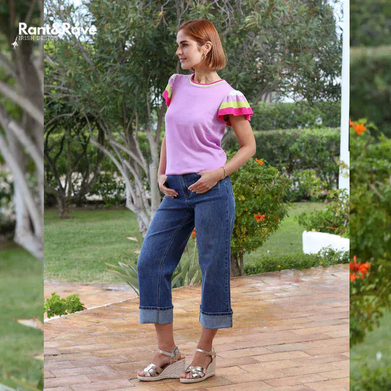 Rant & Rave  Renee Knit Top | Orchid RR43-P47