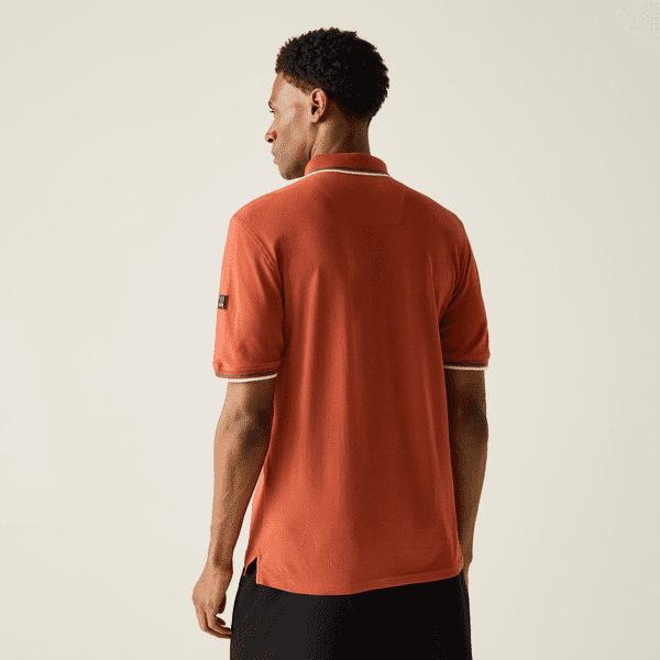 Regatta Adryan Polo Shirt | Brick RMT002