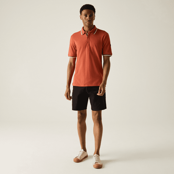 Regatta Adryan Polo Shirt | Brick RMT002