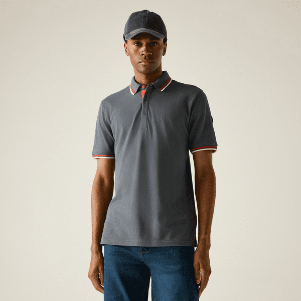 Regatta Adryan Polo Shirt | Dark Storm RMT002