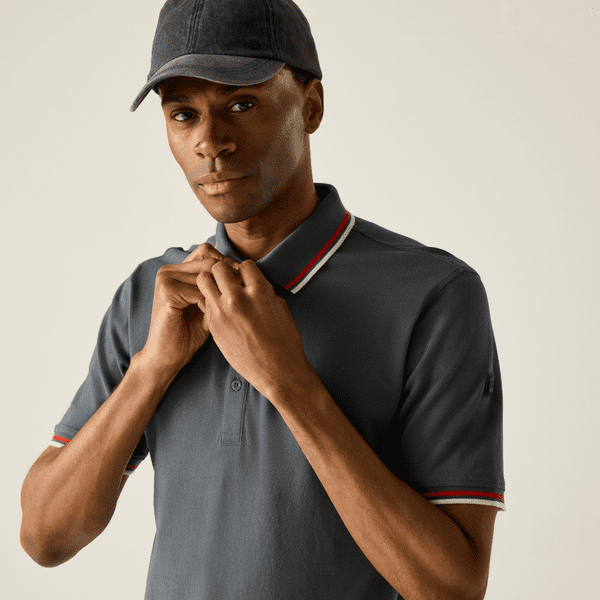 Regatta Adryan Polo Shirt | Dark Storm RMT002