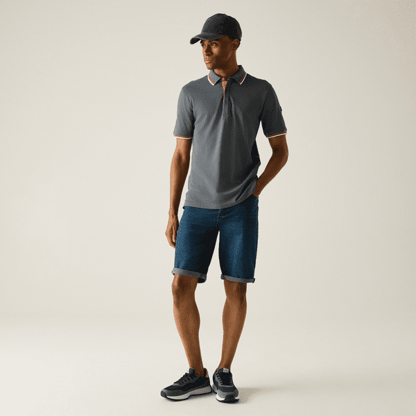 Regatta Adryan Polo Shirt | Dark Storm RMT002