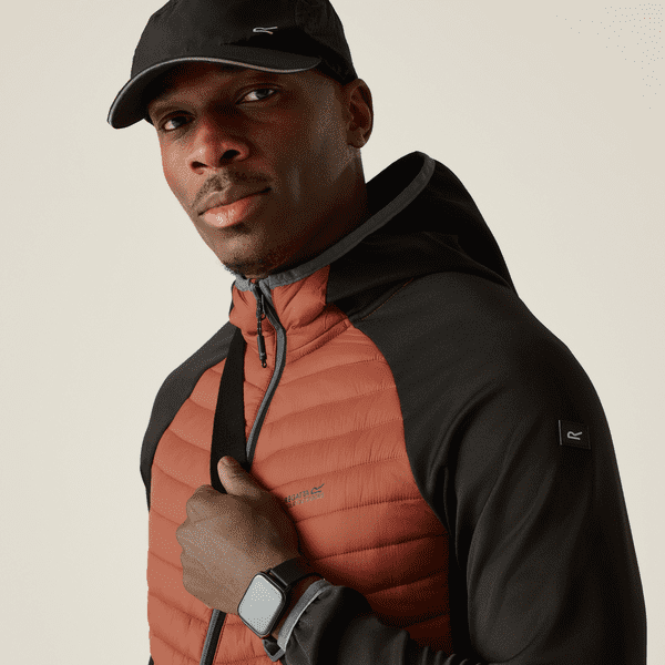 Regatta Andreson Jacket | Brick/Black RMN311