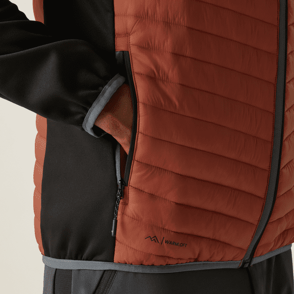Regatta Andreson Jacket | Brick/Black RMN311