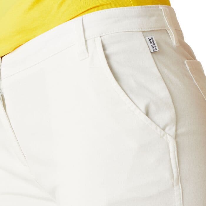 Regatta Bayletta Women's Capri Trousers | White RWJ307