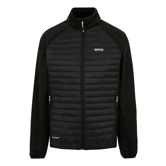 Regatta Clumber Hybrid Jacket | Black RMN312