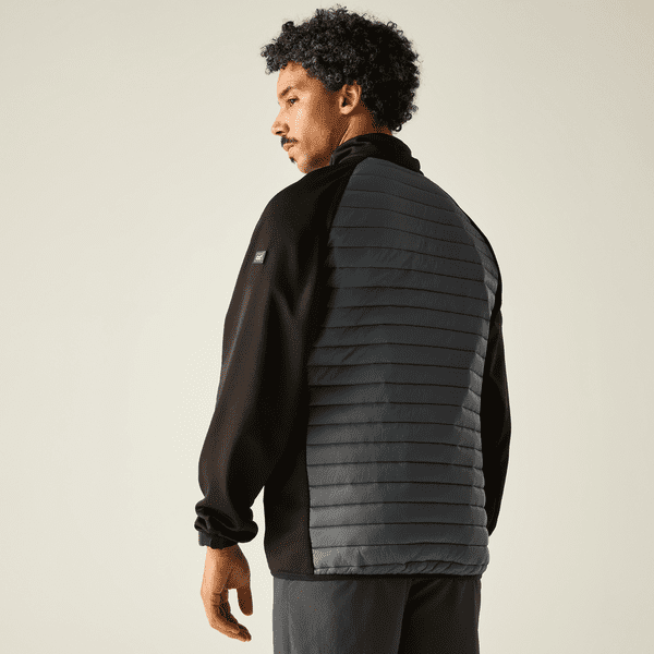 Regatta Clumber Hybrid Jacket | Dark Storm RMN312
