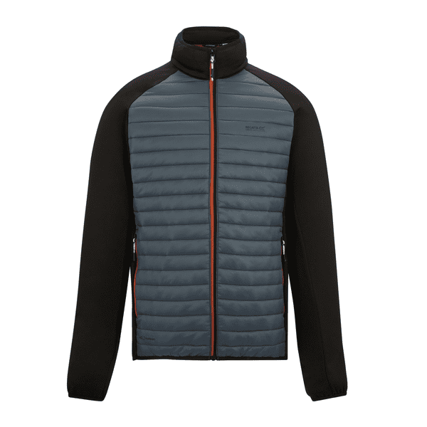 Regatta Clumber Hybrid Jacket | Dark Storm RMN312