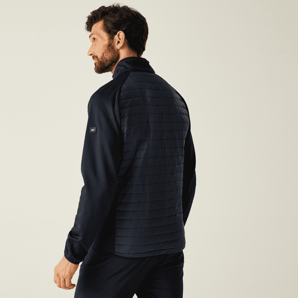 Regatta Clumber Hybrid Jacket | Navy RMN312