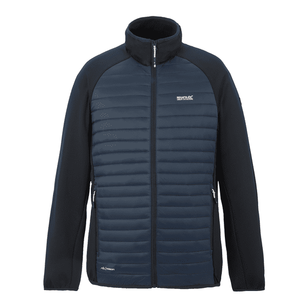 Regatta Clumber Hybrid Jacket | Navy RMN312