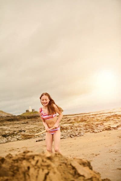 Regatta Dakaria Swim Set - Kids Bikini  | Multi Stripe RKM031