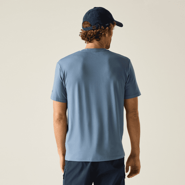 Regatta  Fingal Stretch T-Shirt |  China Blue RMT342