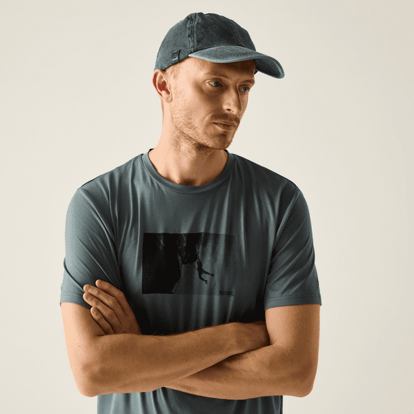 Regatta  Fingal Stretch T-Shirt |  Dark Storm RMT342