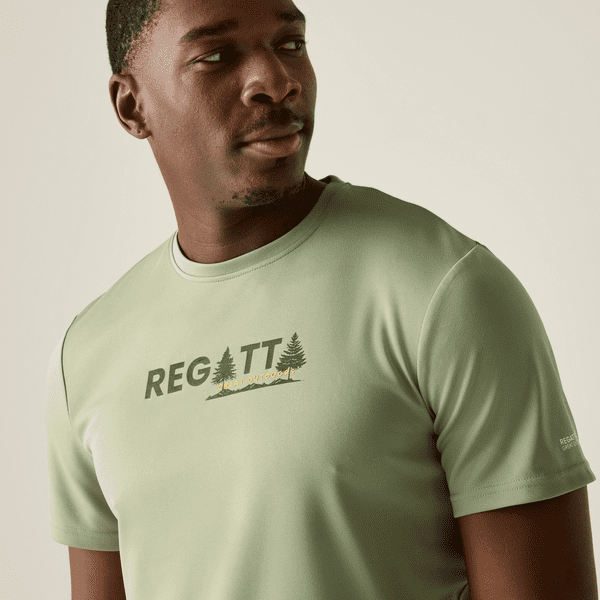 Regatta  Fingal T-Shirt | Light Sage RMT341